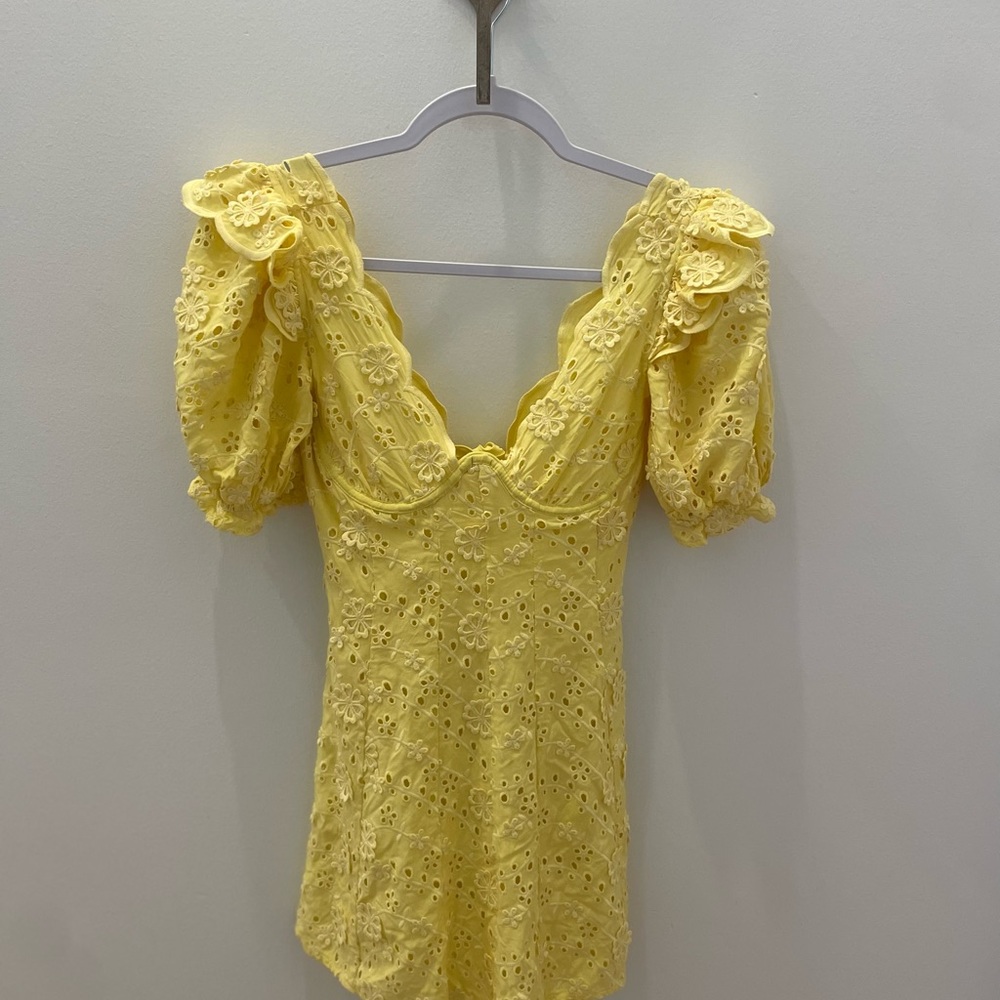 yellow for love and lemons dress